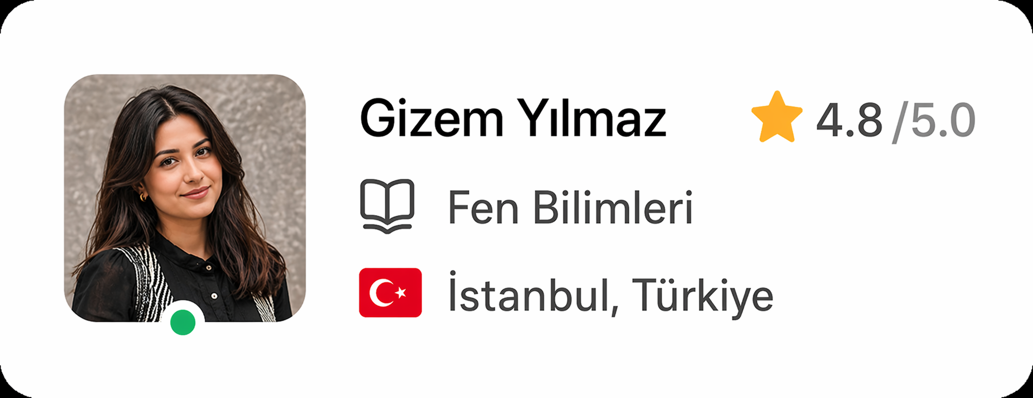 Profile card